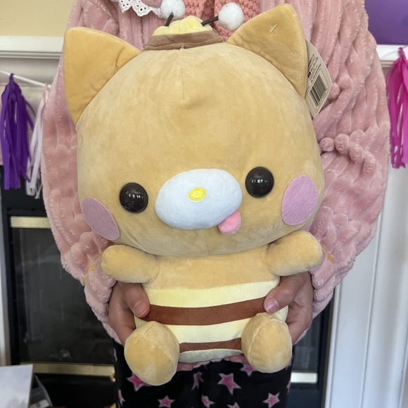 Other - New BunBun Neko Exclusive Japanese UFO 10" Plush